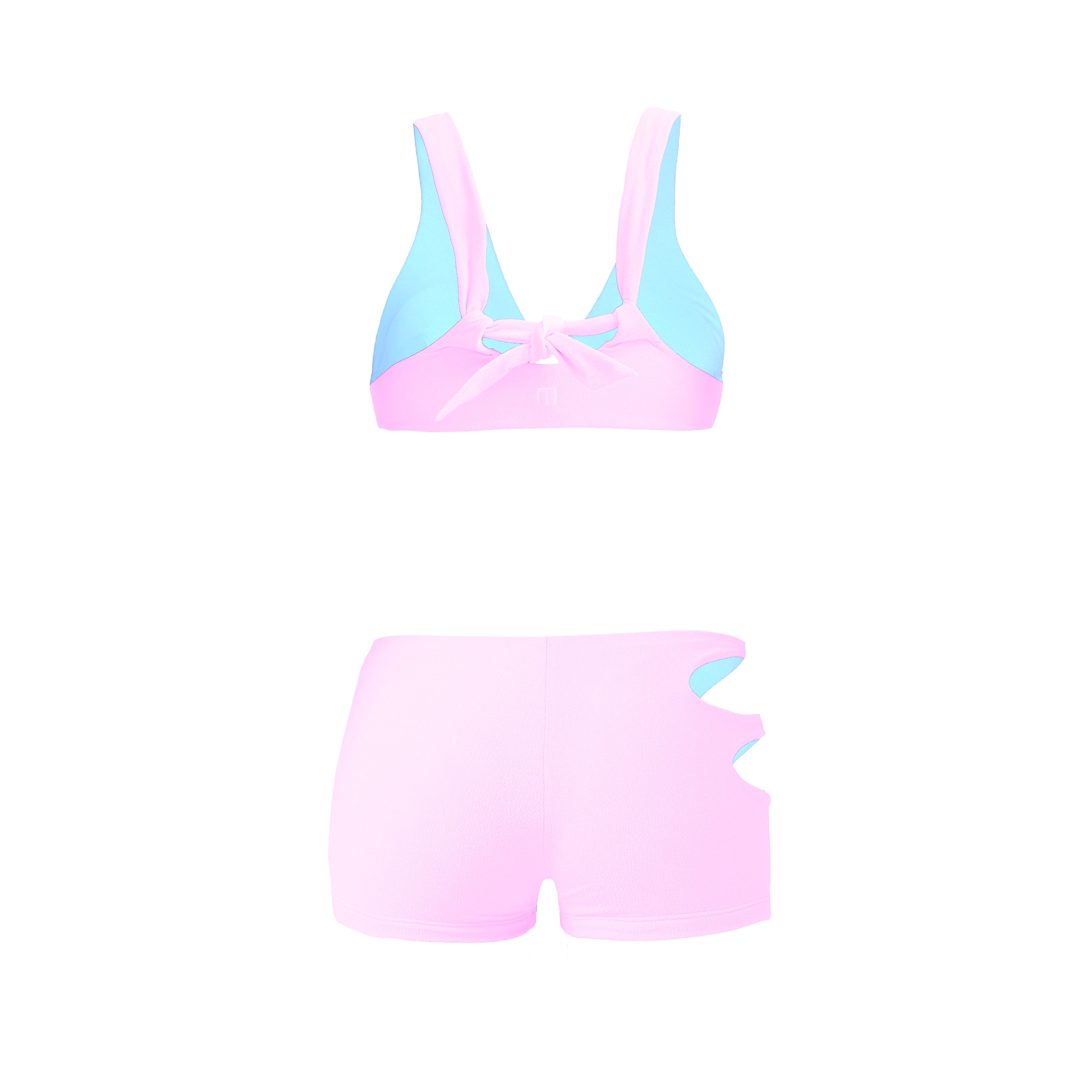 Reversible The One Set (Baby Blue/Baby Pink inside)