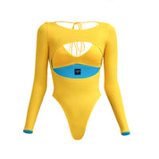 Reversible Sunset One Piece Set (Yellow/Blue inside)