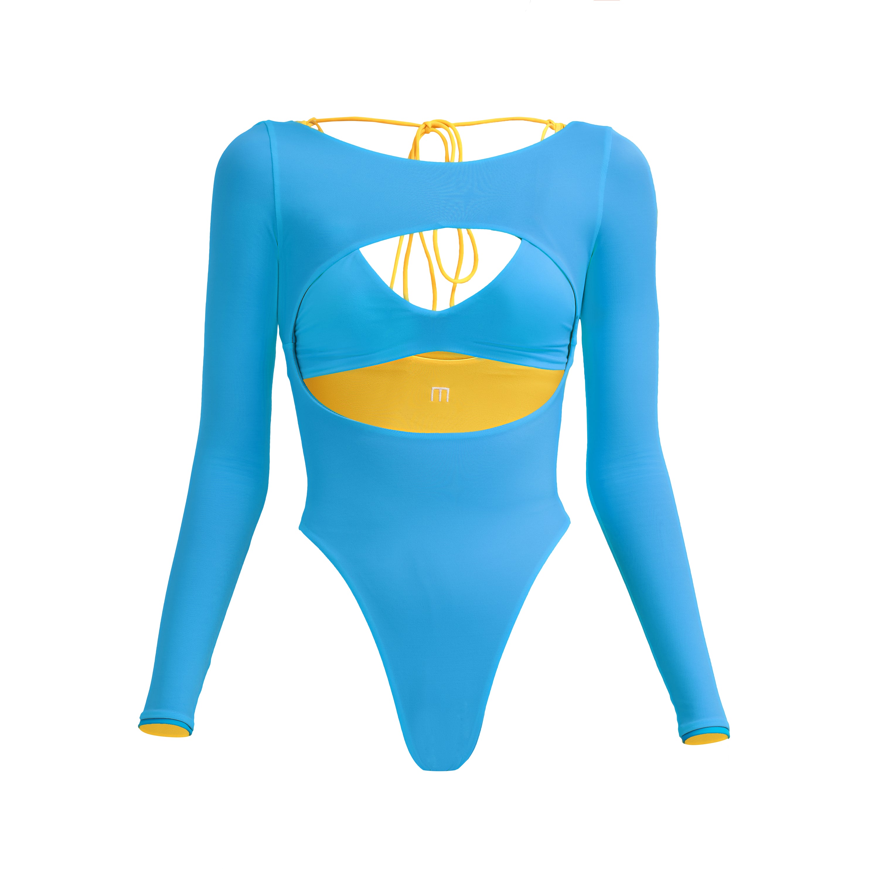 Reversible Sunset One Piece Set (Yellow/Blue inside)