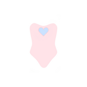 Reversible Heart One Piece