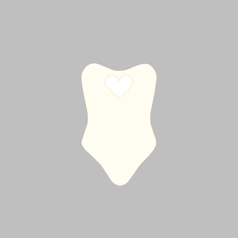 Reversible Heart One Piece