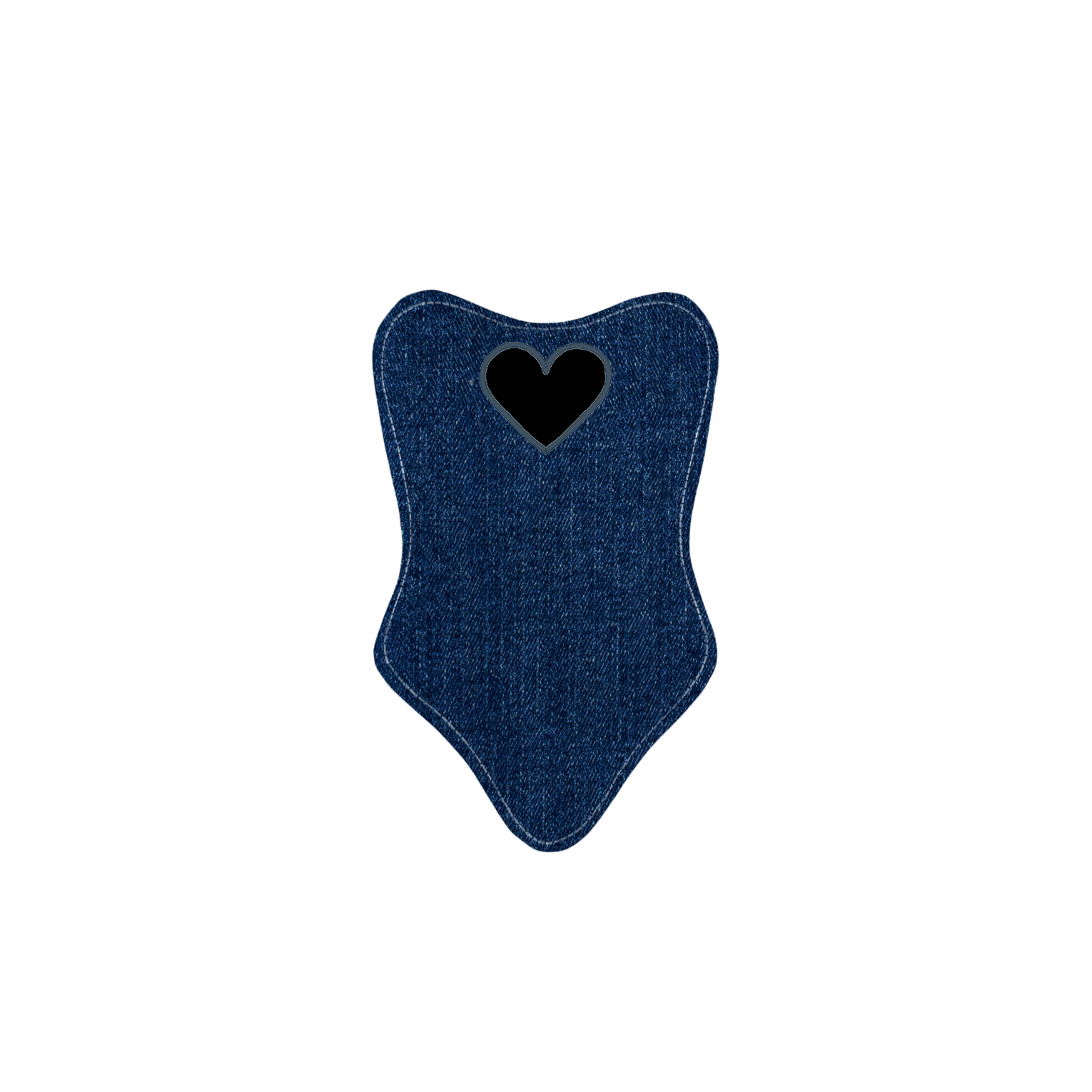 Reversible Heart One Piece