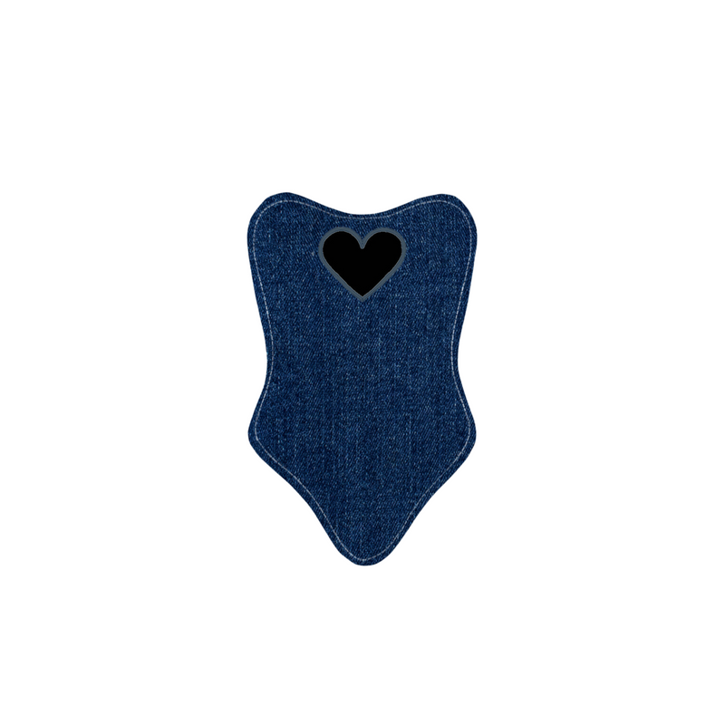 Reversible Heart One Piece