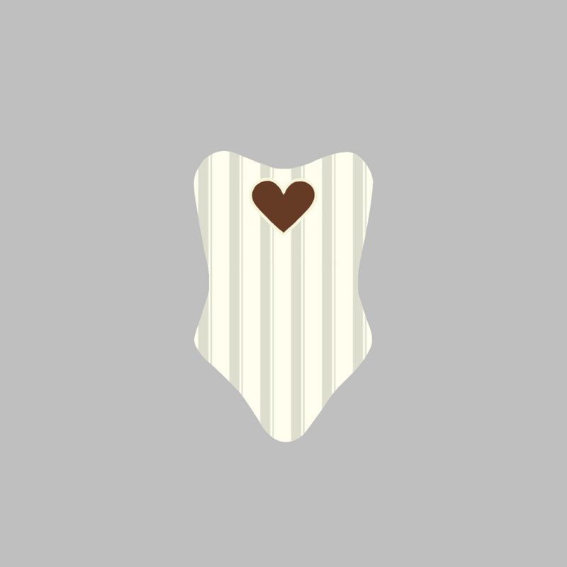 Reversible Heart One Piece