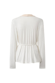 Tie Waist Pajama Top