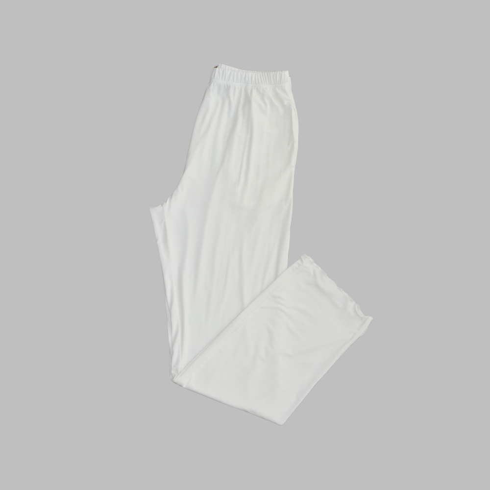 Ruffle Hem Pajama Bottom